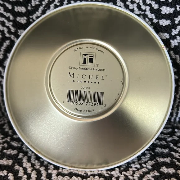 Mary Engelbreit Metal Cup/Saucer-2001 - Picture 2 of 7